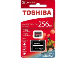 Micro SDHC  256GB TOSHIBA Exceria UHS Class 3  95MB/s