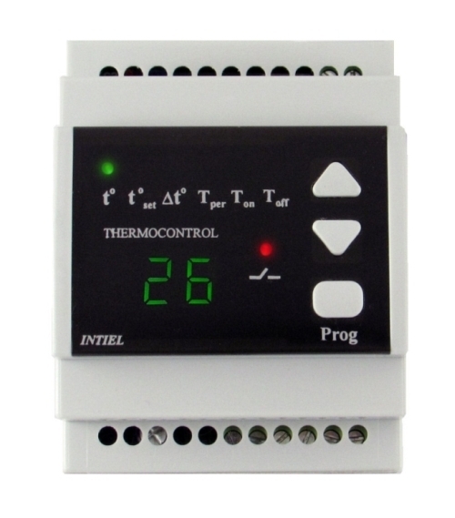 Програмируем регулатор на температура до (25.2°С÷49.9˚С) (ШИМ) в комплект със сензора Pt-1000  TR-6.3/Inc.