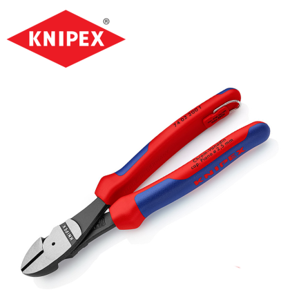 Усилени клещи странични резачки 200 мм       Knipex 7402200 T