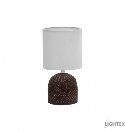 Настолна лампа NERON  кафява 1xЕ14 Lightex          704RL0103835