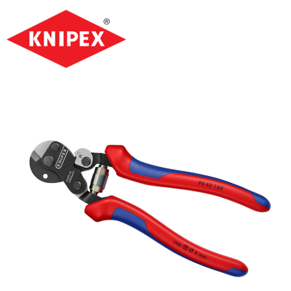 Клещи за рязане на стоманени въжета и тел      KNIPEX 9562160