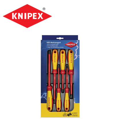 Комплект изолирани отвертки 6 части  KNIPEX 002012 V03