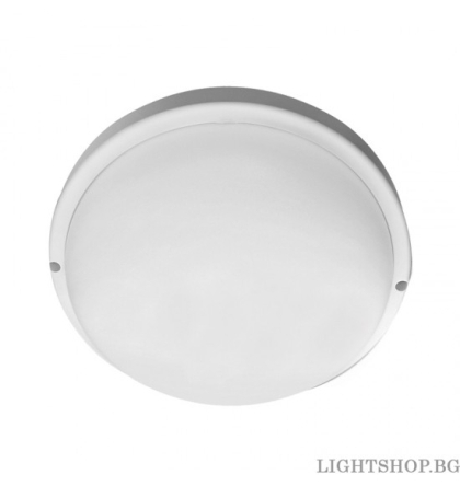 LED плафон VANI  Ф200 IP65 15W 4000K бял Lightex 724RL0100005