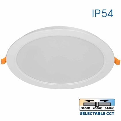 LED луна  24W    3000K-4000K-6400K    IP54