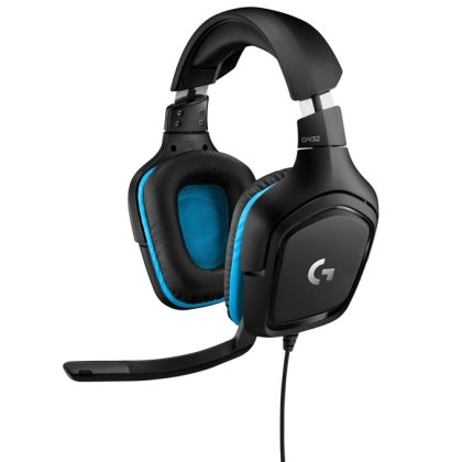 Слушалки Logitech G432, черни