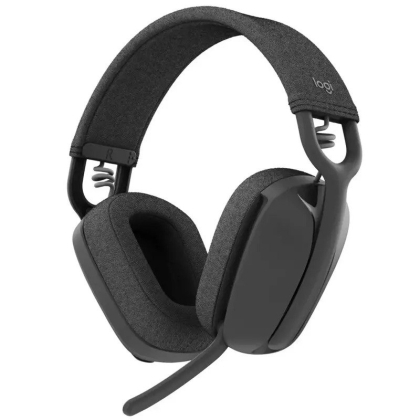 Слушалки Logitech Zone Vibe 100 Graphite, сиви