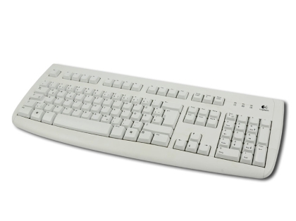 Клавиатура Logitech Deluxe 250, White, BG, USB