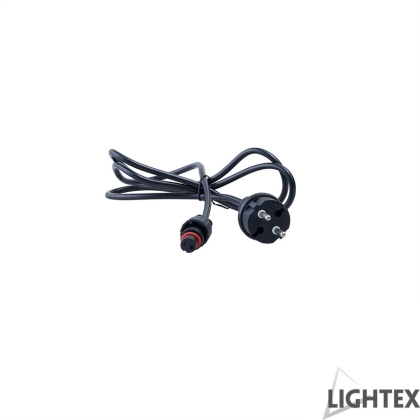 Захранване за кабел с фасунги 220V 1.5m IP44