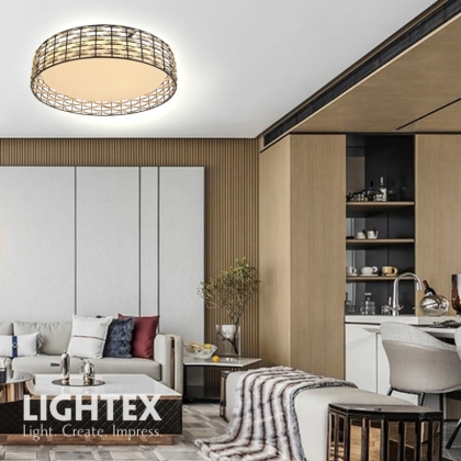 LED плафон NADINE 54W max, 3000K-4000K-6500K  220V, димирируем с ДУ.