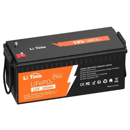 Акумулатор LiFePO4 12 V 200 Ah Plus