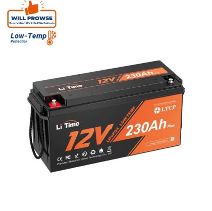 Акумулатор LiFePO4 12 V 230 Ah Low Temp