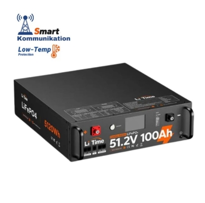 Акумулатор LiFePO4 51.2 V 100 Ah COM