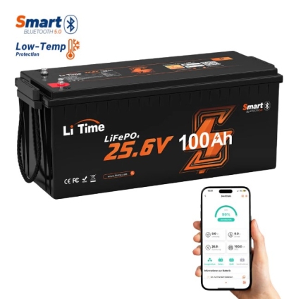 Акумулатор LiFePO4 24 V 100 Ah Bluetooth