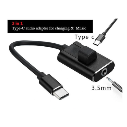 Аудио адаптер Type-C 3.5 mm