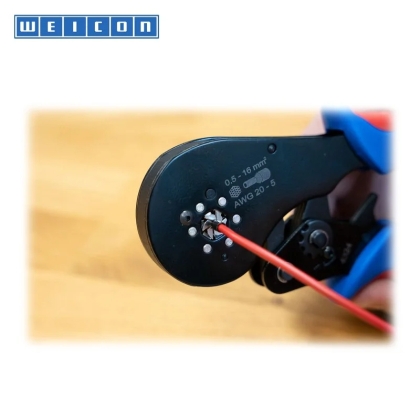 Кримперни клещи за тръбни кабелни обувки 16 мм2     WCN 10100513