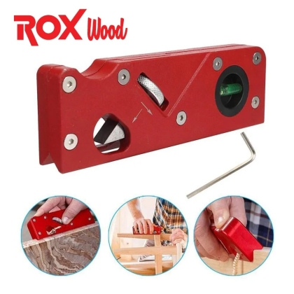 Ъглово ренде с нивелир    ROX 153ROX0104