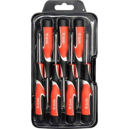 Комплект прецизни отвертки YATO, 7 части
