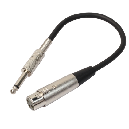 Адаптер   XLR 3-pin ж. / 6.35 mm м. 30 cm