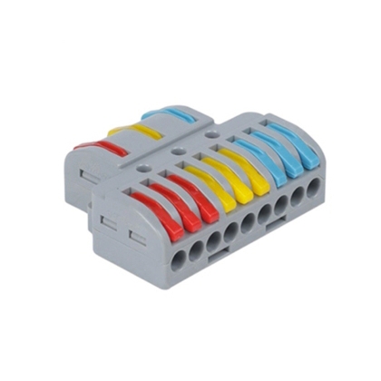 Клема бърза 3 към 9   32A 450V  0.5-2.5(4) mm2