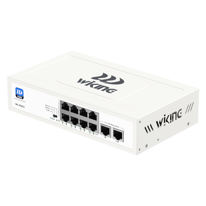 10-портов PoE мрежов комутатор Wi-Tek WK-PS210