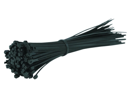 Кабелни превръзки  140 х 2.5 mm, черни  100 бр.