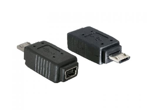 USB micro B м. / mini USB 5 p ж.     DELOCK 65063