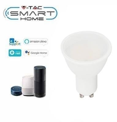 Wi-Fi Smart крушка 4,5W GU10 RGB+3000К/4000К/6000К 8436