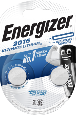 Литиева батерия Energizer ULTIMATE Lithium CR2016  3V 1 бр.