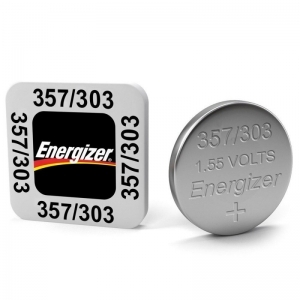 Сребърна батерия Energizer 357 / 303 1бр.  /SR1154SW, SR44/     10406