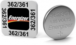 Сребърна батерия Energizer 362 / 361 1бр.  /SR721SW, SR58/     10407