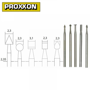 Комплект накрайници за гравиране  5 броя          PRXN 28710