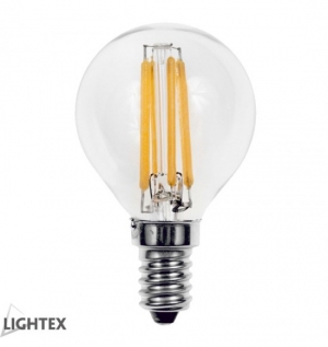 LED лампа FILAMENT 4W 220V E14 G45 2700K Lightex      170AL0025051