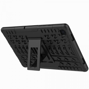 Удароустойчив гръб за Samsung Tab S7 Plus 12.4" T970 T976B - черен    771229597