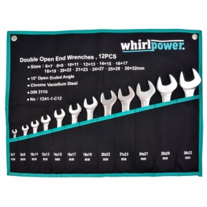 Комплект гаечни ключове WhirlPower, 6 - 32 мм, 12 части