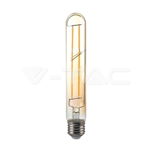 LED Крушка 6W T30 E27 Filament Amber Покритие 2200K