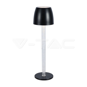 3W LED Настолна Лампа - Воден Ефект 3000K Бяло Тяло     23095