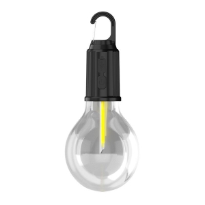 Акумулаторна LED лампа за къмпинг със щипка