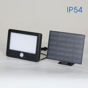 LED прожектор със соларен панел  5W  500Lm  4000K   IP54