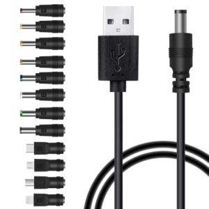 Комплект USB кабел с накрайници 12 in 1