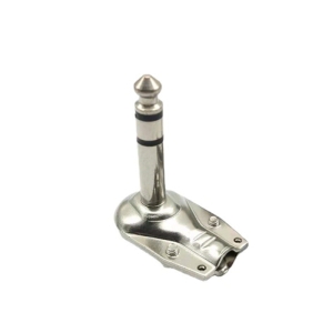 Съединител 6.35 mm Right Angle   stereo