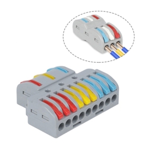 Клема бърза 3 към 9   32A 450V  0.08-2.5(4) mm2