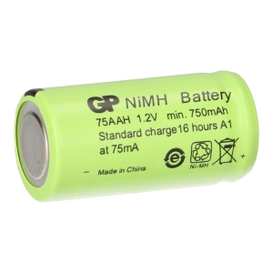 Акумулатор NMH 750 mAh 2/3 AA