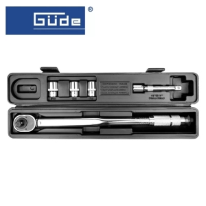 Комплект динамометричен ключ с вложки и удължител 1/2“     GUDE 39010