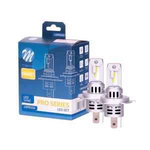 LED крушки за фар к-т H4 12V 6000К     LSPROS4