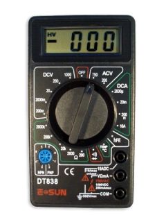 Мултицет DT838 с измерване на температура