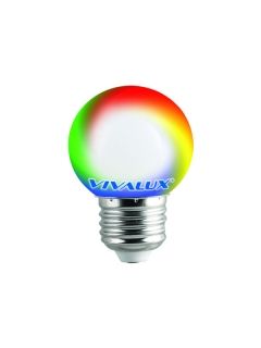 LED лампа COLORS G45 0,5W E27 RGB     3543