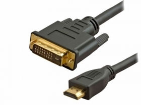 Кабел DVI м./ HDMI м. 1.8 м.