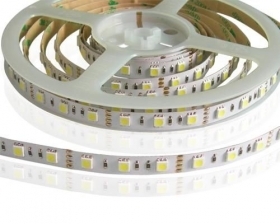 LED лента неутрално бяла 10 W/m 60-120 LED/m 4000K 5 cm