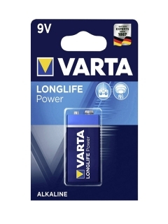 Батерия 9 V VARTA LONGLIFE POWER
