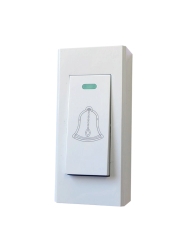 Бутон за звънец бял